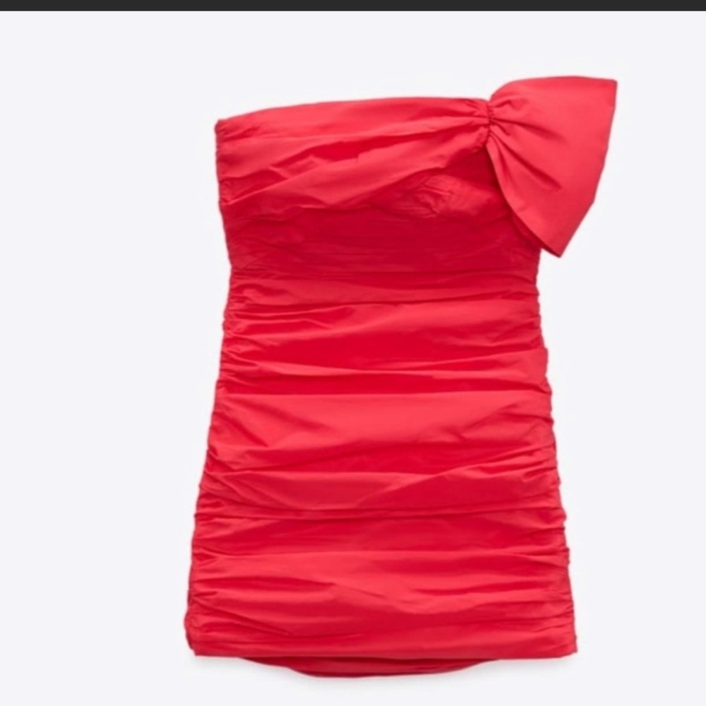 Coral Mini Dress